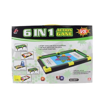 Junior 6-in-1 Action Game Set